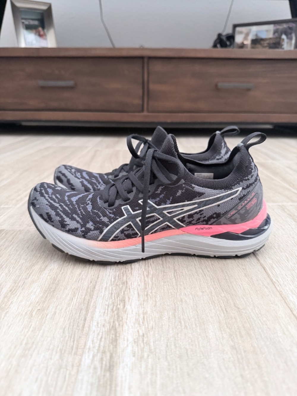 ASICS Gel-Cumulus 23 MK, Black, sz 7